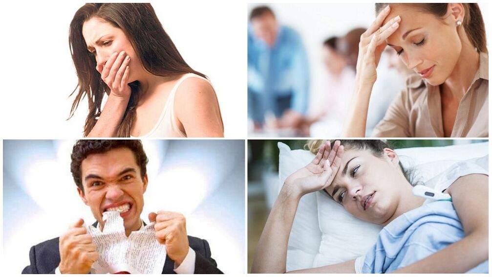 Parazītu klātbūtnes simptomi organismā